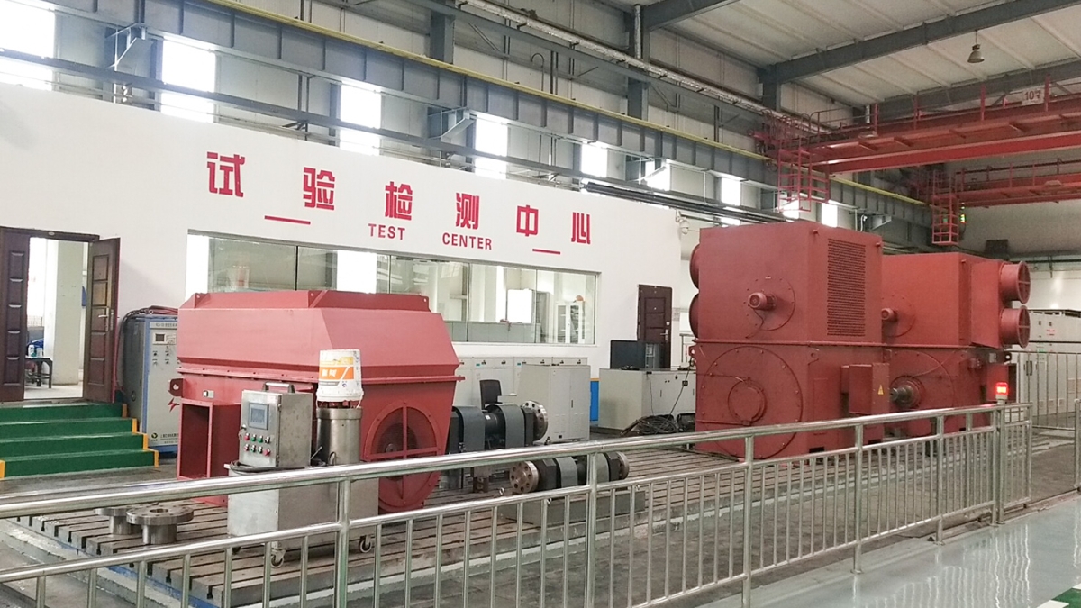 中國兵器集團(tuán)山西北方機(jī)械制造有限責(zé)任公司3MW永磁同步電動機(jī)型式(負(fù)載)試驗(yàn)站